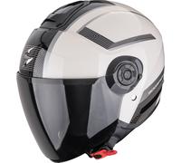 Scorpion Exo-City II Cosmos Casco Aperto, bianco/nero, Taglia L (58/59)