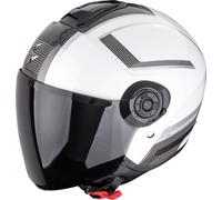 Casco Jet Scorpion EXO-CITY II Cosmos Bianco Perla Argento L