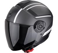 Scorpion EXO-City II Cosmos, casco aperto M female Opaco Grigio Scuro/Bianco