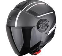 Scorpion EXO-City II Cosmos, casco aperto XXL female Opaco Grigio Scuro/Bianco