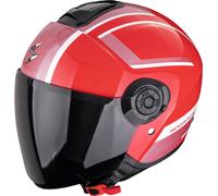 Scorpion EXO-City II Cosmos, casco aperto XXL female Rosso/Argento