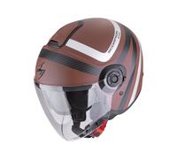 Scorpion EXO-City II Riva Casco Jet, marrone, taglia M per maschi
