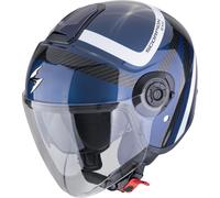Scorpion EXO-City II Riva Casco Jet, nero-blu, taglia XS per maschi