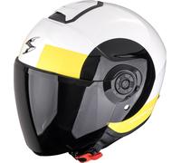 Scorpion Casco Jet EXO-CITY II Sheer Bianco/Nero/Giallo XXL