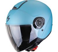 Scorpion EXO-City II Solid, casco jet XS male Azzurro Opaco