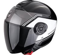 Scorpion EXO-City II Vita, casco aperto M female Nero/Bianco/Grigio