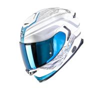 Scorpion EXO-GT SP Air Arten, casco integrale XXL female Bianco/Argento-Blu