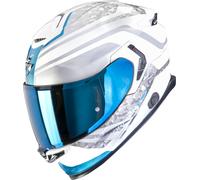 Scorpion EXO-GT SP Air Arten Casco integrale, bianco/blu, Taglia S (55/56)