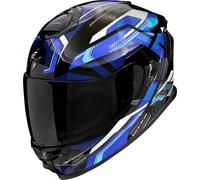 Scorpion EXO-GT SP Air Augusta, casco integrale M male Nero/Grigio/Blu