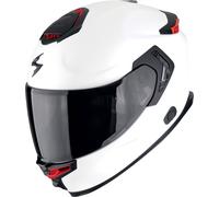 Scorpion EXO-GT SP Air Solid Casco, bianco opaco/rosso, Taglia S (55/56)