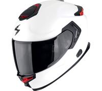 Scorpion EXO-GT SP Air Solid Casco, bianco opaco/rosso, Taglia XS (54/55)