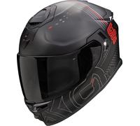 Scorpion EXO-GT SP Air Techlane, casco integrale XL male Opaco Nero/Grigio/Rosso