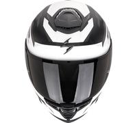 Scorpion EXO-GT SP Air Tornado, casco integrale M male Opaco Nero/Bianco/Grigio