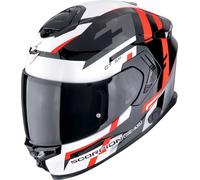 Scorpion EXO-GT SP Air Tornado, casco integrale S male Nero/Bianco/Grigio/Rosso