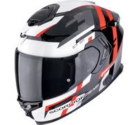 Scorpion EXO-GT SP Air Tornado Casco, nero-bianco-rosso, taglia S per maschi