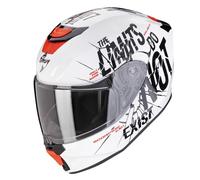 Scorpion EXO-JNR Air Bomb Casco Moto Bambino Bianco/Nero Taglia YS (49)