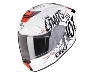 Scorpion EXO-JNR Air Bomb Casco Moto Bambino Bianco/Nero Taglia YS (49)