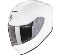 Scorpion Exo-JNR Air Solid Casco per bambini, bianco, taglia S
