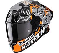 Scorpion EXO-R1 Evo Air Racing # 1 Replica Aron FIM Casco integrale, taglia XS per maschi