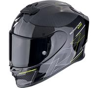 Scorpion EXO-R1 Evo Carbon Air Cynergy, casco integrale M male Nero/Giallo Fluo