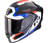 Scorpion EXO-R1 Evo Carbon Air Propel, casco integrale M female Nero/Bianco/Rosso/Blu