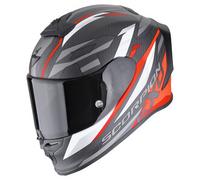 Scorpion EXO-R1 Evo Carbon Air Runner, casco integrale L male Opaco Nero/Bianco/Grigio/Rosso