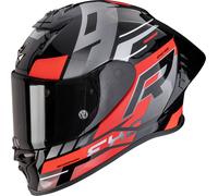 Scorpion EXO-R1 Evo II Air Adrenaline, casco integrale L female Nero/Rosso/Argento