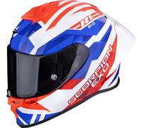 SCORPION SCORPION - Casco Exo-R1 Evo II Air Valere Bianco / Rosso / Blue M