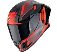 Scorpion EXO R1 Evo II Air Vital Casco, nero-grigio-rosso, taglia M per maschi