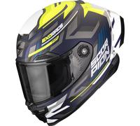 Scorpion EXO-Race Air Kobra FIM 2 Casco, blu/fluo giallo, Taglia XL (61/62)