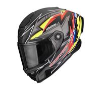 SCORPION EXO-RACE AIR MOVE ON Nero-Rosso-Giallo Opaco L L