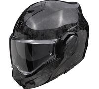 Scorpion EXO-Tech Evo Carbon Onyx Casco, nero, taglia L per maschi
