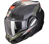 Scorpion Exo-Tech Evo Carbon Rover Casco, nero-verde, taglia XS 54 55 per maschi