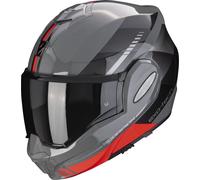 Scorpion Exo-Tech Evo Genre Casco, nero/grigio/rosso, Taglia S (55/56)