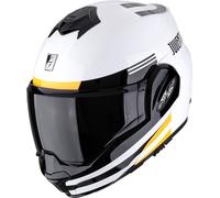 Scorpion EXO-Tech Evo Pro Juventus, casco modulare XS female Bianco/Nero/Giallo