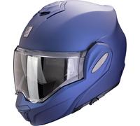 Scorpion EXO-Tech Evo Pro Solid, casco modulare L male Opaco-Blu Scuro