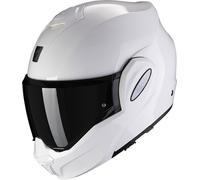 Scorpion Exo-Tech Evo Solid Casco, bianco, taglia XL per maschi