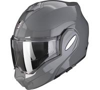 Scorpion Exo-Tech Evo Solid Casco, grigio, taglia L per maschi