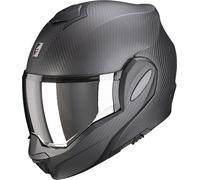 Scorpion Exo-Tech Evo Solid Casco in carbonio, nero opaco, Taglia XL (60/61)