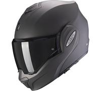 Scorpion Exo-Tech Evo Solid Casco, nero-grigio, taglia M per maschi