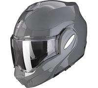 Scorpion Exo-Tech Evo Solid Casco, grigio, Taglia L (58/59)