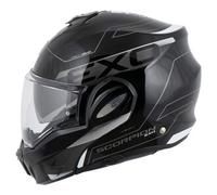 Scorpion EXO-Tech Evo Traveller, casco modulare M male Nero/Grigio/Bianco