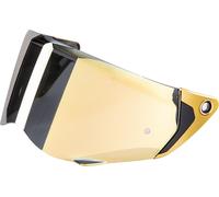Scorpion KDF-19 EXO-HX1 Carbon SE Visiera, Oro, Taglia unica