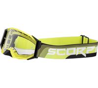 Scorpion MX S24, occhiali -50 male Nero/Giallo Fluo Trasparente