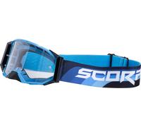 Scorpion MX S24, occhiali -77 male Nero/Turchia/Blu Trasparente
