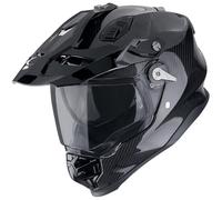 Scorpion ADF-9000 Carbon Air Solid, casco avventura L male Nero