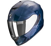Scorpion Exo-1400 Evo Carbon Air Cerebro Full Face Helmet Blu 2XL
