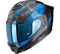 SCORPION SCORPION - Casco Exo-1500 Carbon Air Platted Nero / Blue XXL