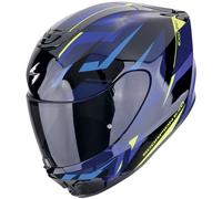 Scorpion EXO-391 Captor, casco integrale XL male Nero/Blu/Giallo Fluo
