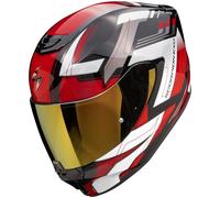 Casco EXO-391 CAPTOR Rosso Nero SCORPION - UE: S